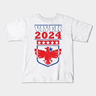 Vivek Ramaswamy 2024 - A New Wave in Presidential Politics Kids T-Shirt